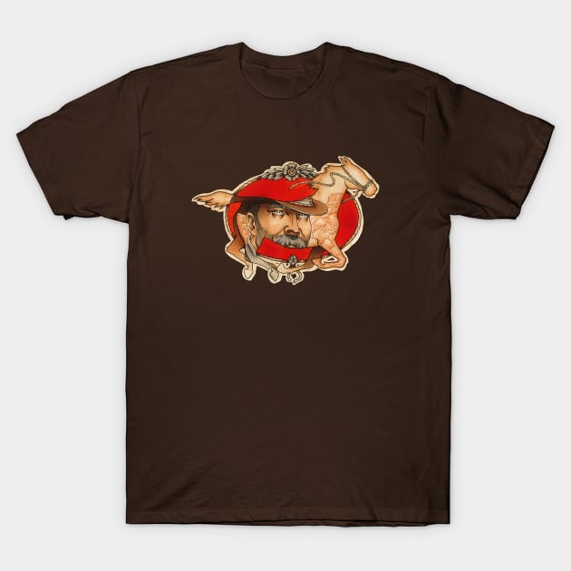 Cowboy T-Shirt by Ademainbenjamin